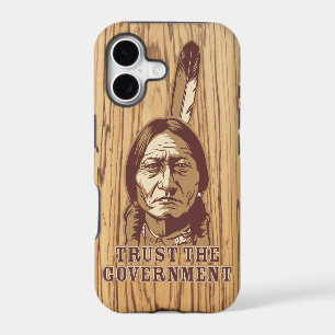 Sitting Bull Satire Phone Case