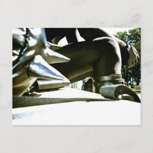 Sitting Cyclist Postcard