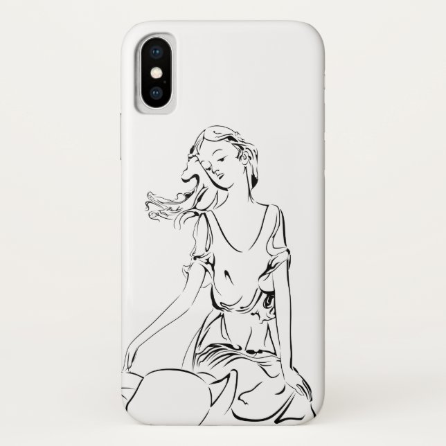 Sitting Fairy... Case-Mate iPhone Case (Back)