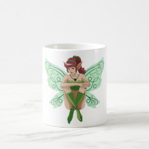 SITTING FAIRY COFFEE MUG