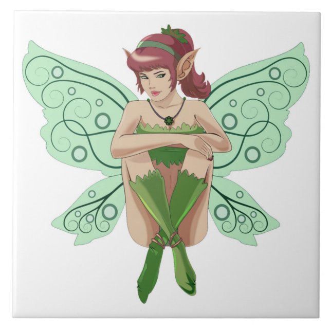 SITTING FAIRY TILE (Front)