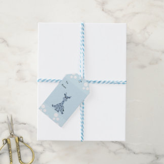 Sitting Giraffe Gift Tags