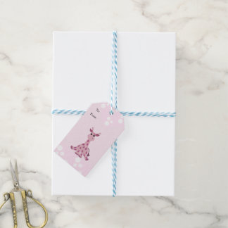 Sitting Giraffe Gift Tags