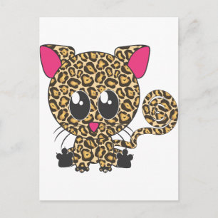 Sitting Jaguar Postcard