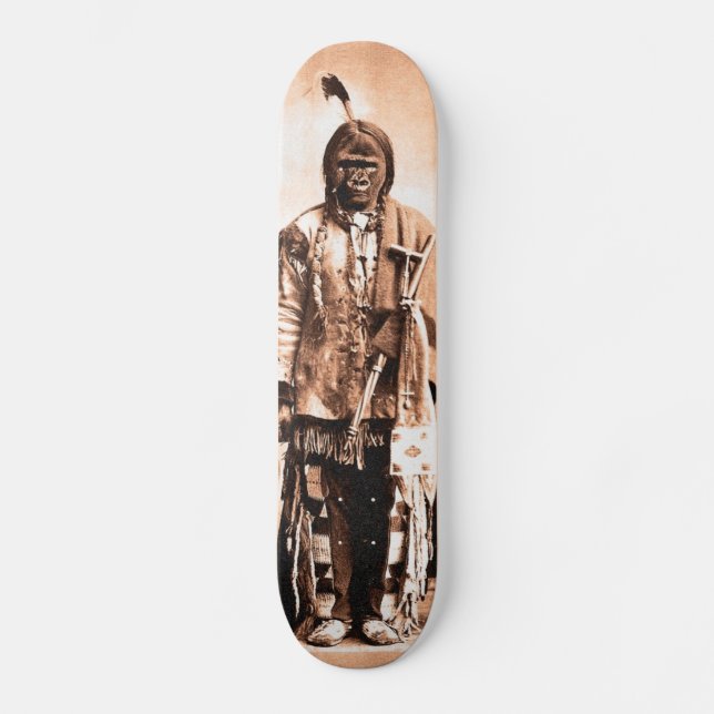 Sitting Kong Skateboard (Front)
