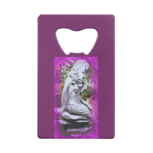 sitting mermaid bottle opener wallet bottle opener