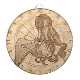 Sitting Mermaid Dartboard