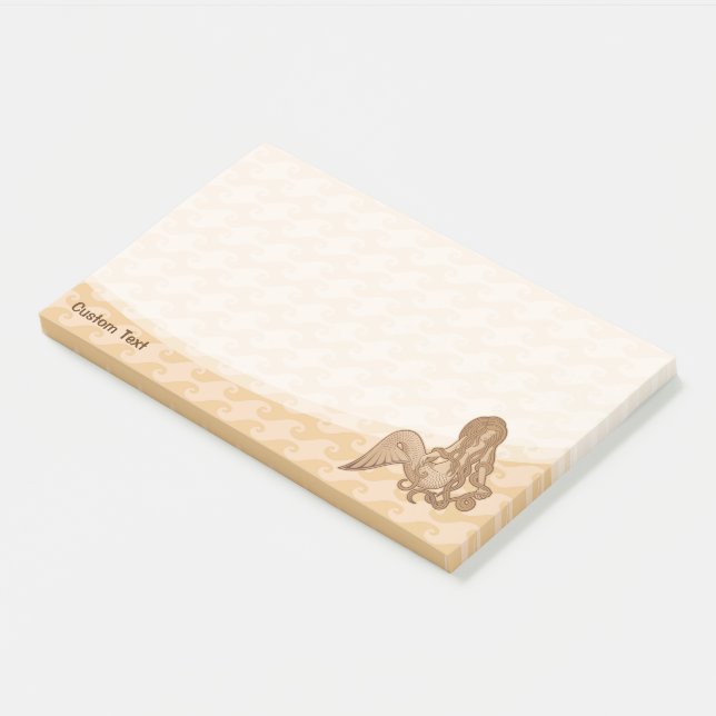 Sitting Mermaid Post-it Notes (Angled)