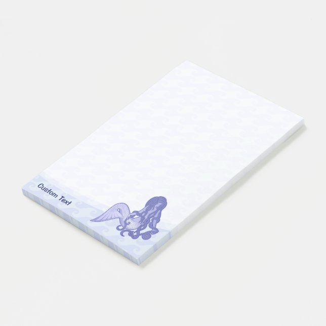 Sitting Mermaid Post-it Notes (Angled)