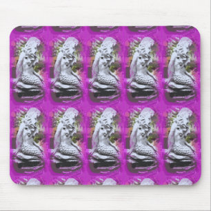 sitting mermaids mousepasd mouse pad