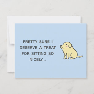 Sitting Nicely Postcard