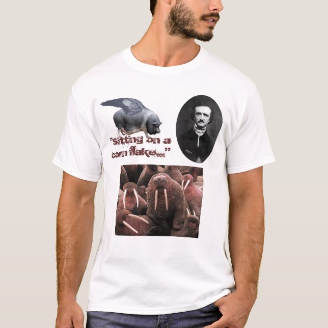 Sitting on a corn flake T-Shirt (Front)