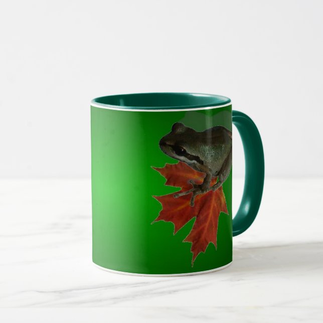 Sitting On Leaves Mug (Front Right)