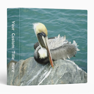 Sitting Pelican Custom Binder