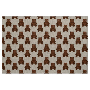 Sitting Teddy bear Fabric