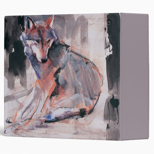 Sitting Wolf 2000 Binder (Back/Spine)