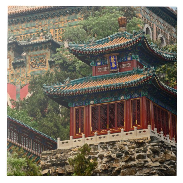 Situated in the outskirts of Haidian District, Tile (Front)