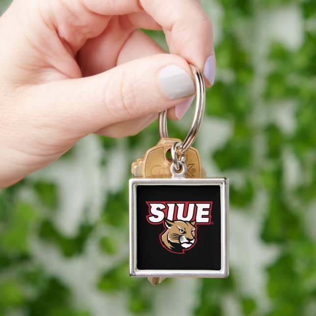 SIUE Cougars Keychain (Hand)