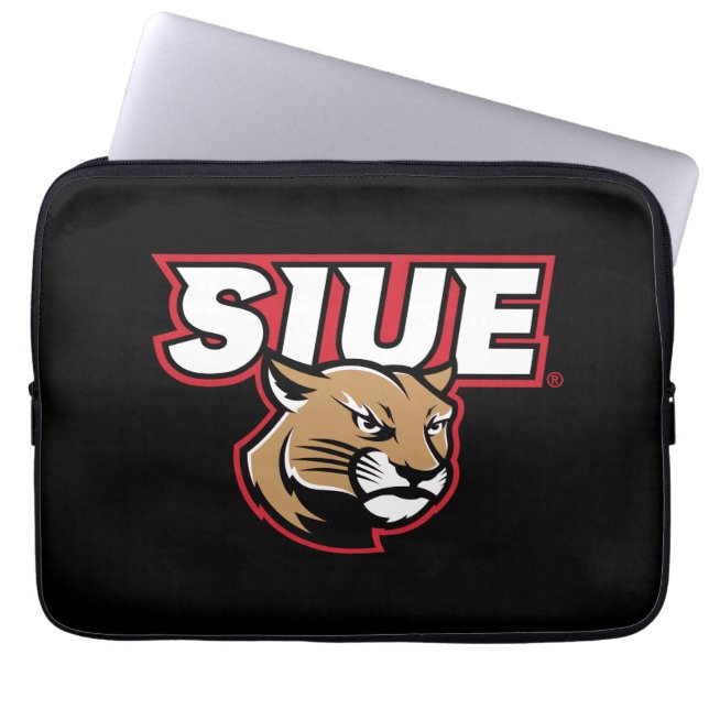SIUE Cougars Laptop Sleeve (Front)