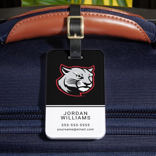 SIUE Cougars Luggage Tag (Front Insitu 2)