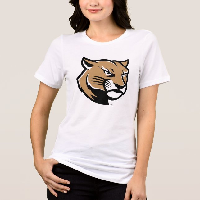 SIUE Cougars Tri-Blend Shirt (Front)