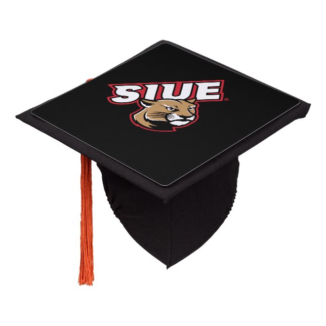 SIUE Graduation Cap Topper (Angled)