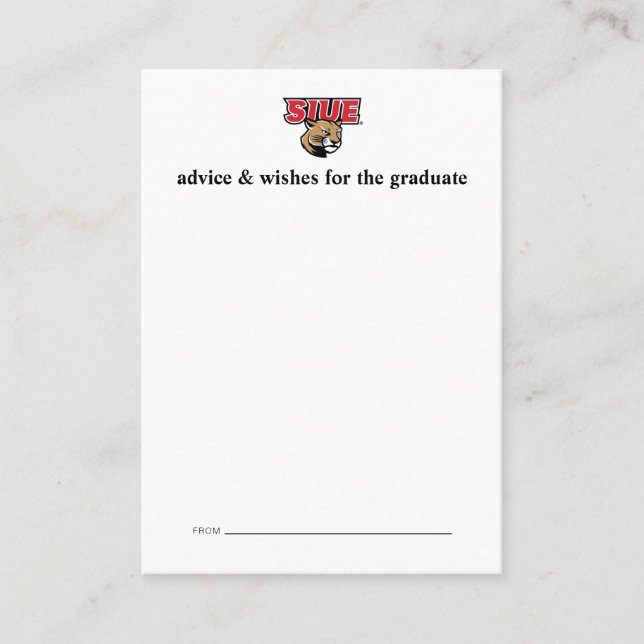 SIUE Graduation Card (Front)