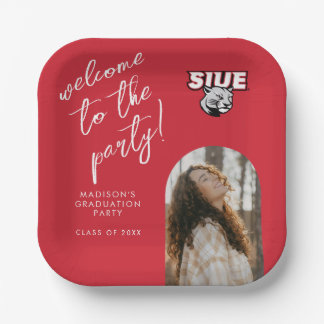 SIUE Graduation Paper Plate