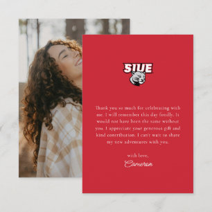SIUE Graduation Thank You Card