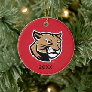 SIUE Holiday Ceramic Ornament