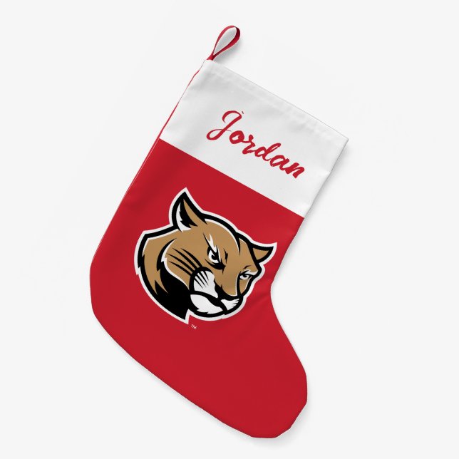 SIUE Holiday Small Christmas Stocking (Front (Hanging))