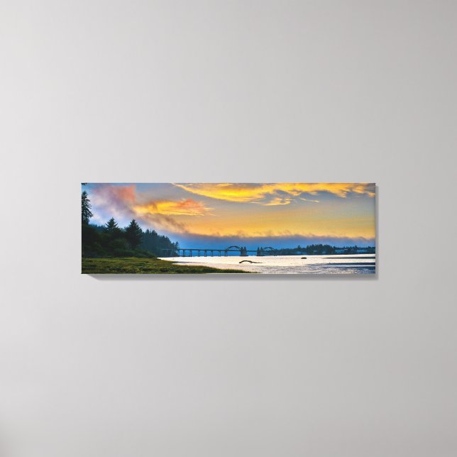 Siuslaw Bridge Canvas Print (Front)