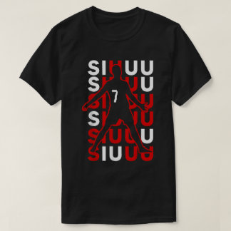 Siuuu Soccer Design | Funny Football Fan Art T-Shirt