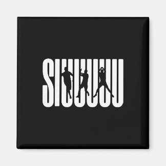 Siuuu Soccer Lovers Present For Fan Kid's Boys  Magnet