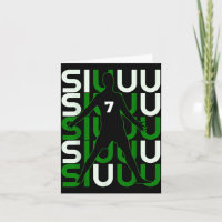 Siuuuu Funny Soccer Present For Soccer Lovers Fan 