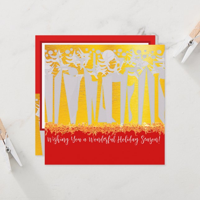 SIVER&GOLD INVITATIONAL CARD (Front/Back In Situ)