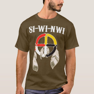SIWINWI Shawnee Tribe Native American Indians Medi T-Shirt