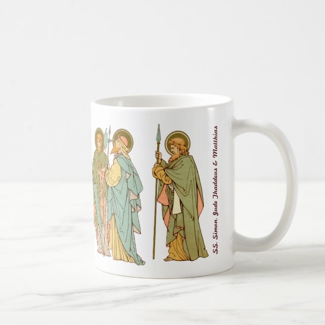 Six Apôtres supplémentaires (RLS 20a) Mug de café (Droite)