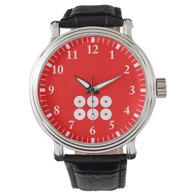 Six coins for the Sanada family Watch (Front)