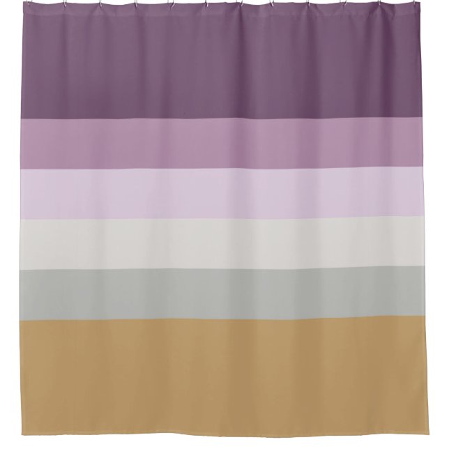 Six Colours - Blue Violet Purple Pink Grey Yellow (Front)