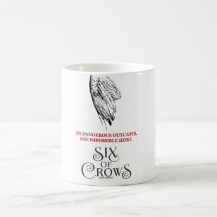 Six de corneilles a inspiré la tasse