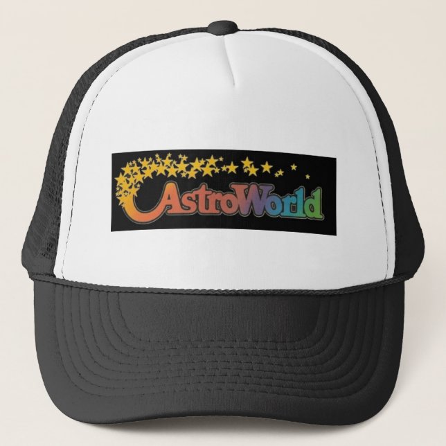 Six Flags Astroworld Amusement Park (HoustonTexas) Trucker Hat (Front)