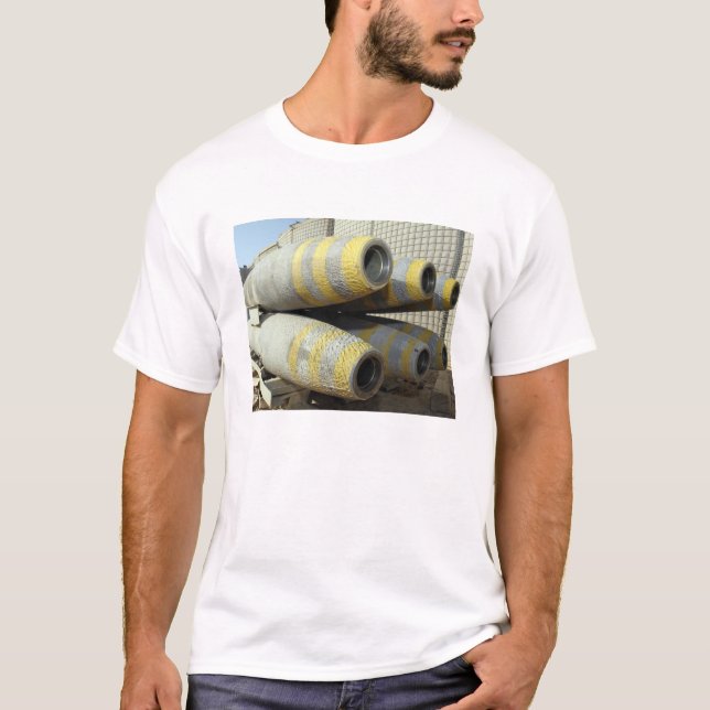 Six GBU-12 bombs sit in a rack T-Shirt (Front)