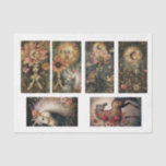 Six Images Dark Moody Rustic Fantasy Decoupage  Tissue Paper<br><div class="desc">These Six Image Dark Moody Rustic Fantasy Decoupage Tissue Paper Sheets are the perfect size for your bottles,  books & candle projects. Create your own unique decoupage gift set.
Thank you for visiting and shopping my store! All My Love,  Fluid,  Digital,  Dotted & Graphic Arts</div>