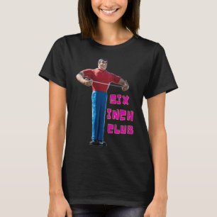 Six Inch Club Sticker T-Shirt
