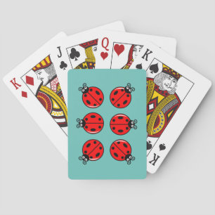 Six Little Ladybugs - Classic Playing Cards