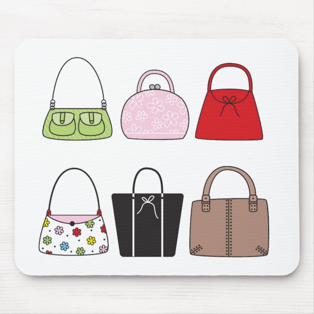 Six Little Purses Mousepad (Front)