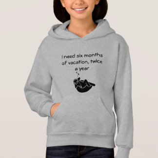 Six mois de Sweat - shirts à capuche de vacances p