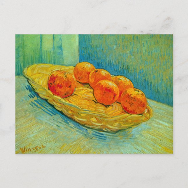Six Oranges by Vincent van Gogh Postcard (Front)