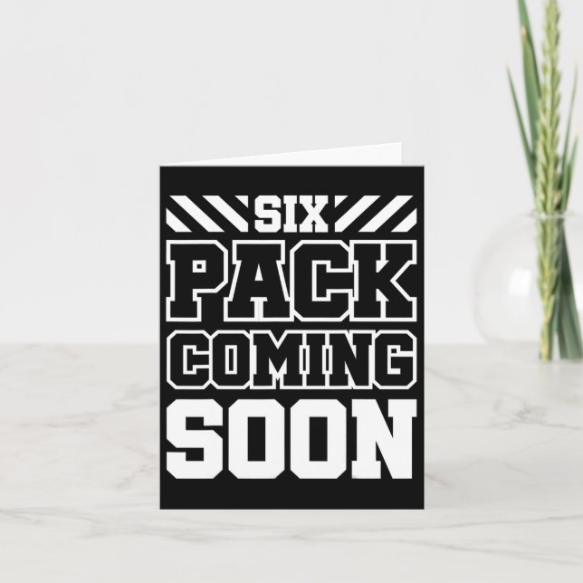 Six Pack Coming Soon 1  Card (Front)